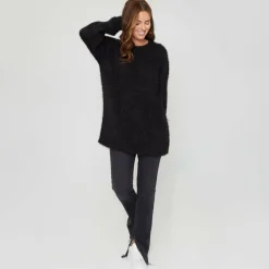 Women's BeYou Fluffy Crew Neck Jumper