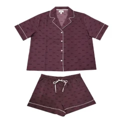 Women's Boxer Short Sleeve Pyjama Set