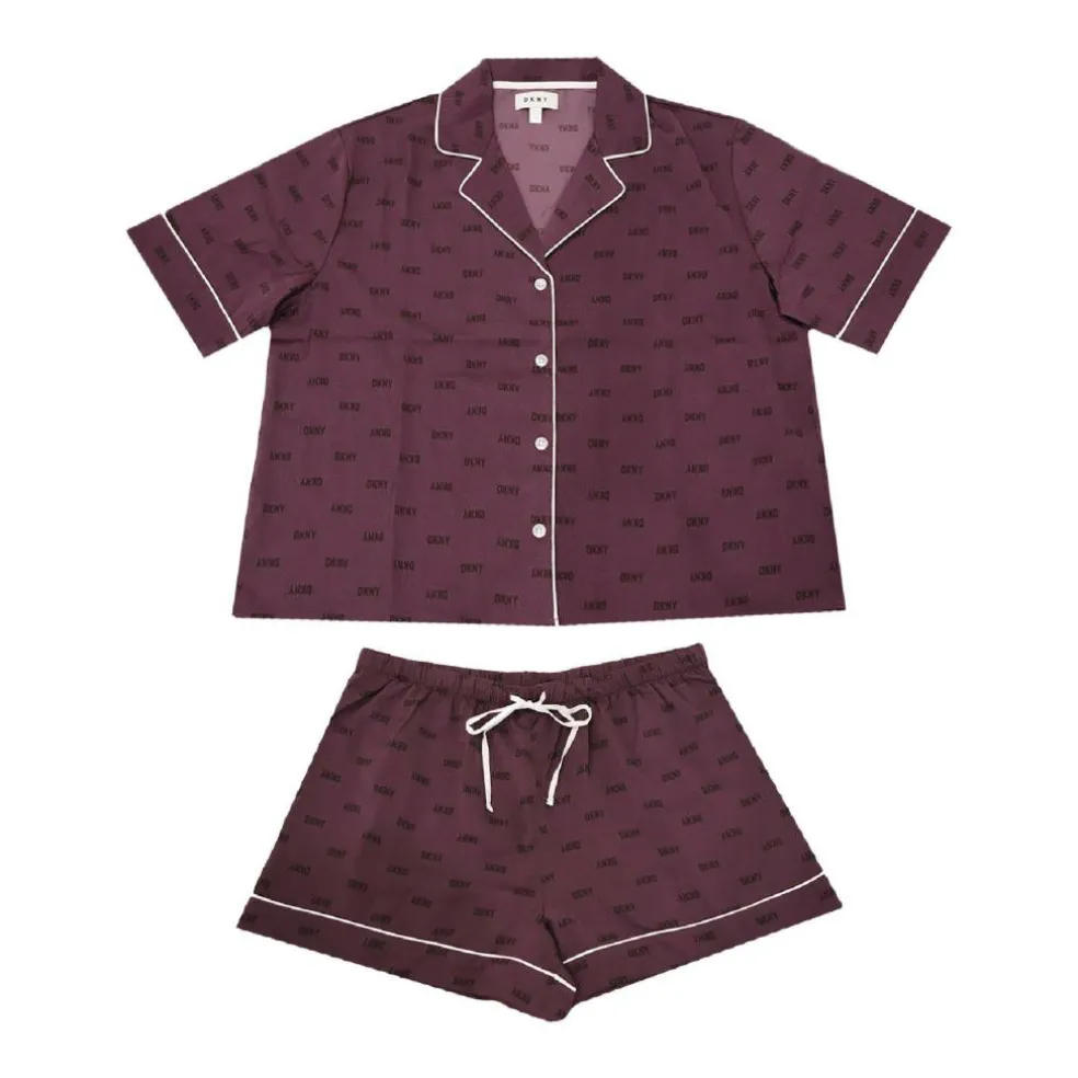 Women's Boxer Short Sleeve Pyjama Set