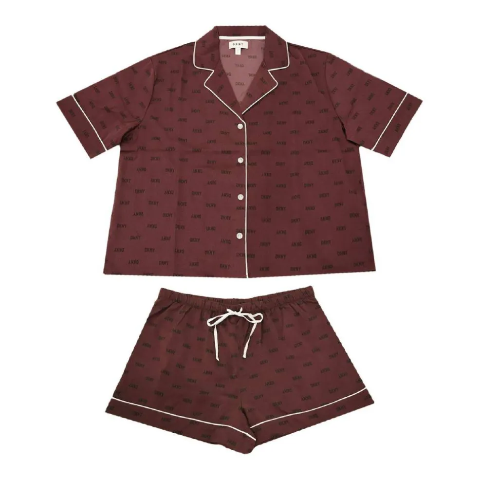 Women's Boxer Short Sleeve Pyjama Set
