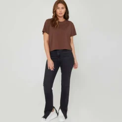 Women's Boxy Regular Fit T-Shirt