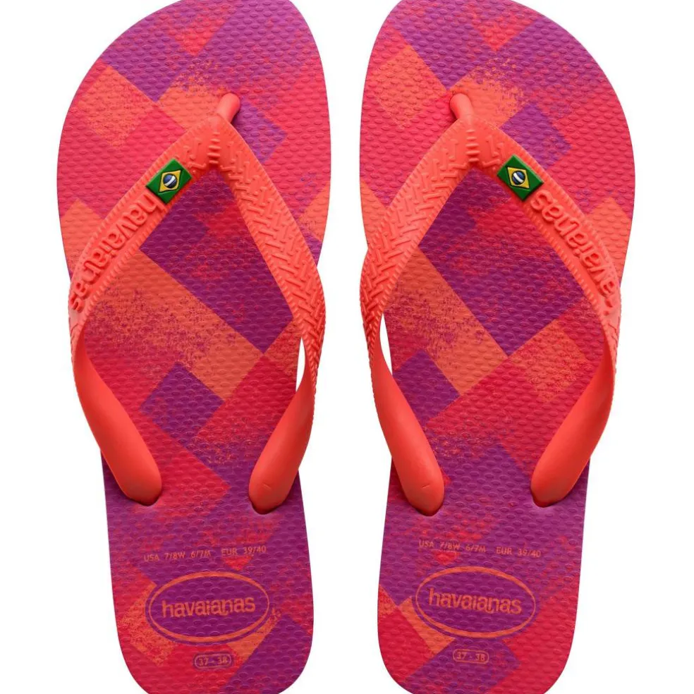 Women's Brasil Fresh Black Flip Flops