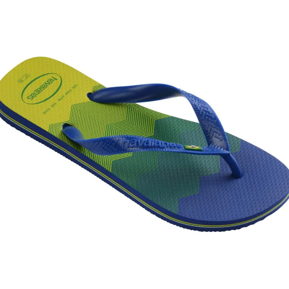 Women's Brasil Fresh Black Flip Flops