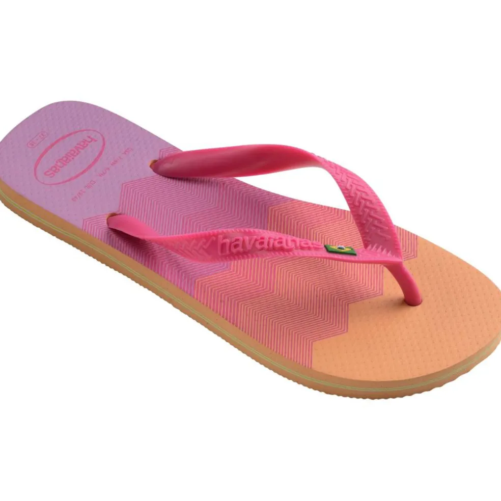 Women's Brasil Fresh Black Flip Flops