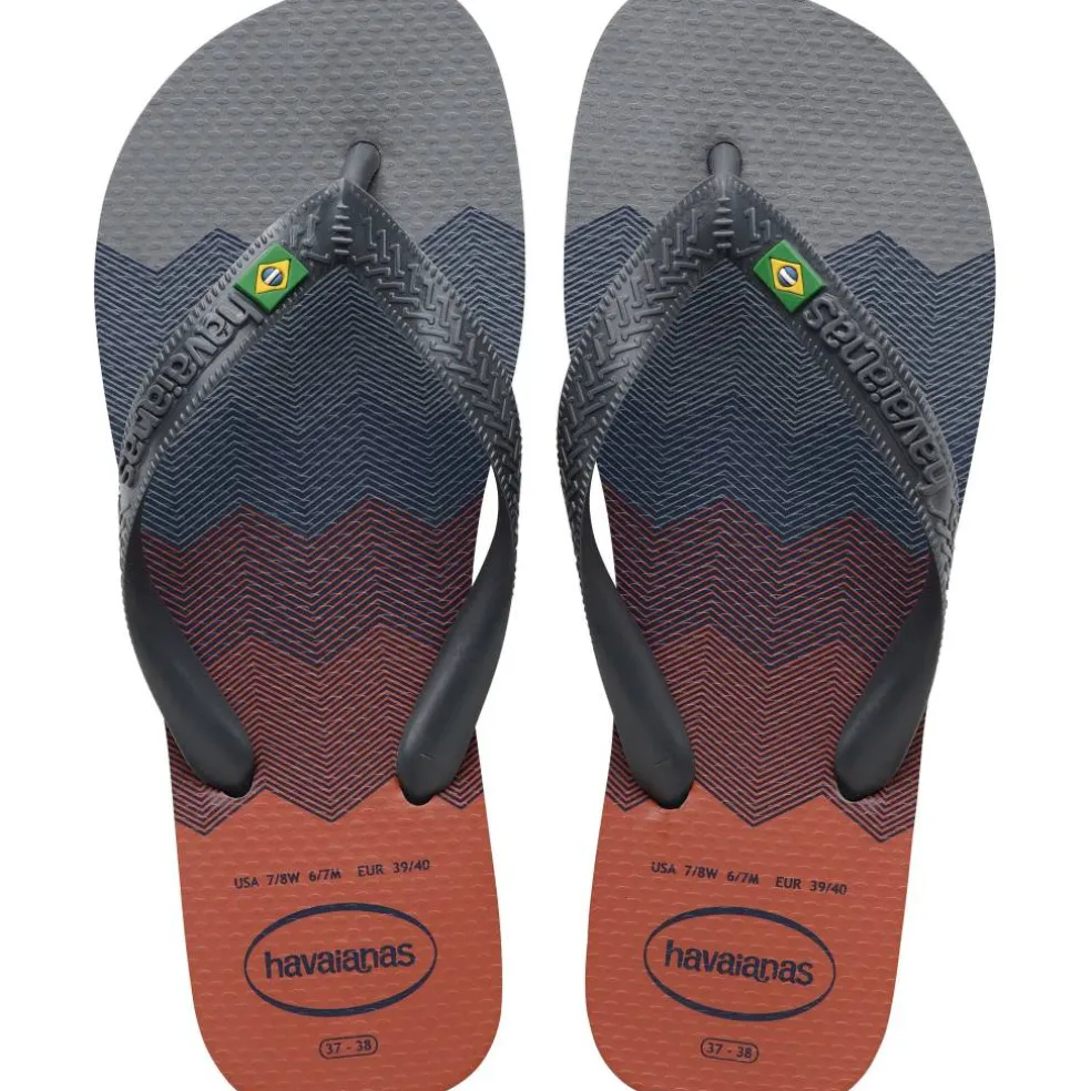Women's Brasil Fresh Black Flip Flops
