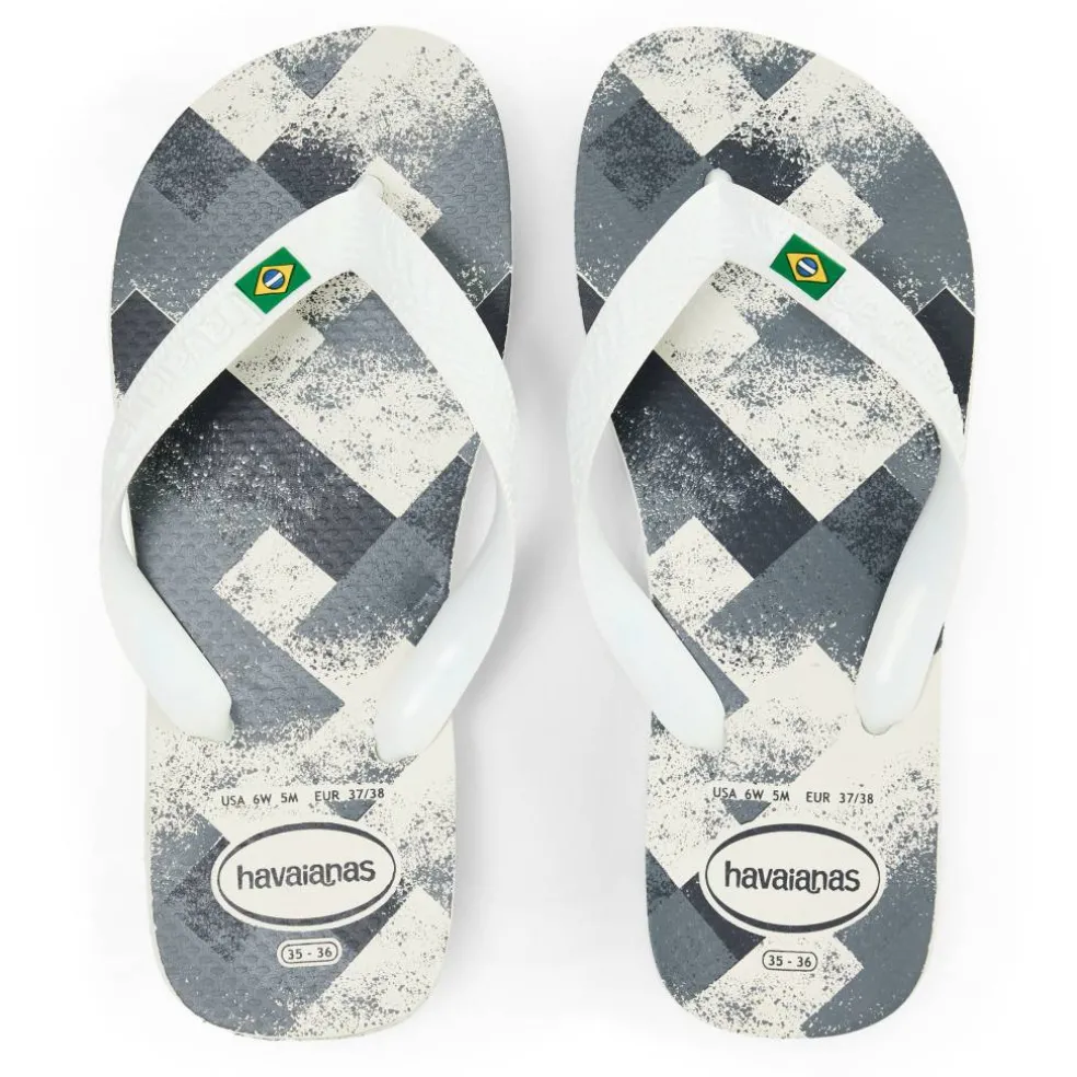 Women's Brasil Fresh Black Flip Flops