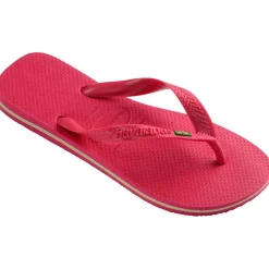 Women's Brasil Pink Paradise Flip Flops