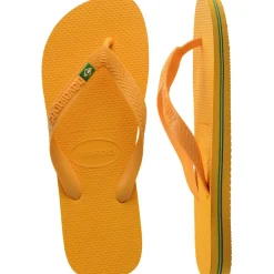 Women's Brasil Pop Yellow Flip Flops