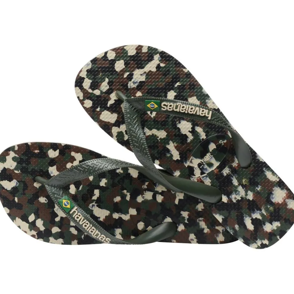 Women's Brasil Tech II Navy Blue Flip Flops