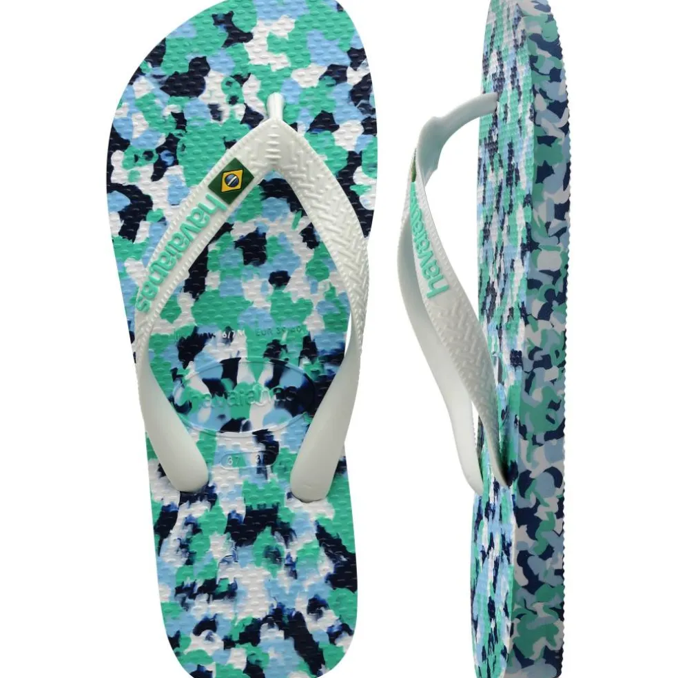 Women's Brasil Tech II Navy Blue Flip Flops