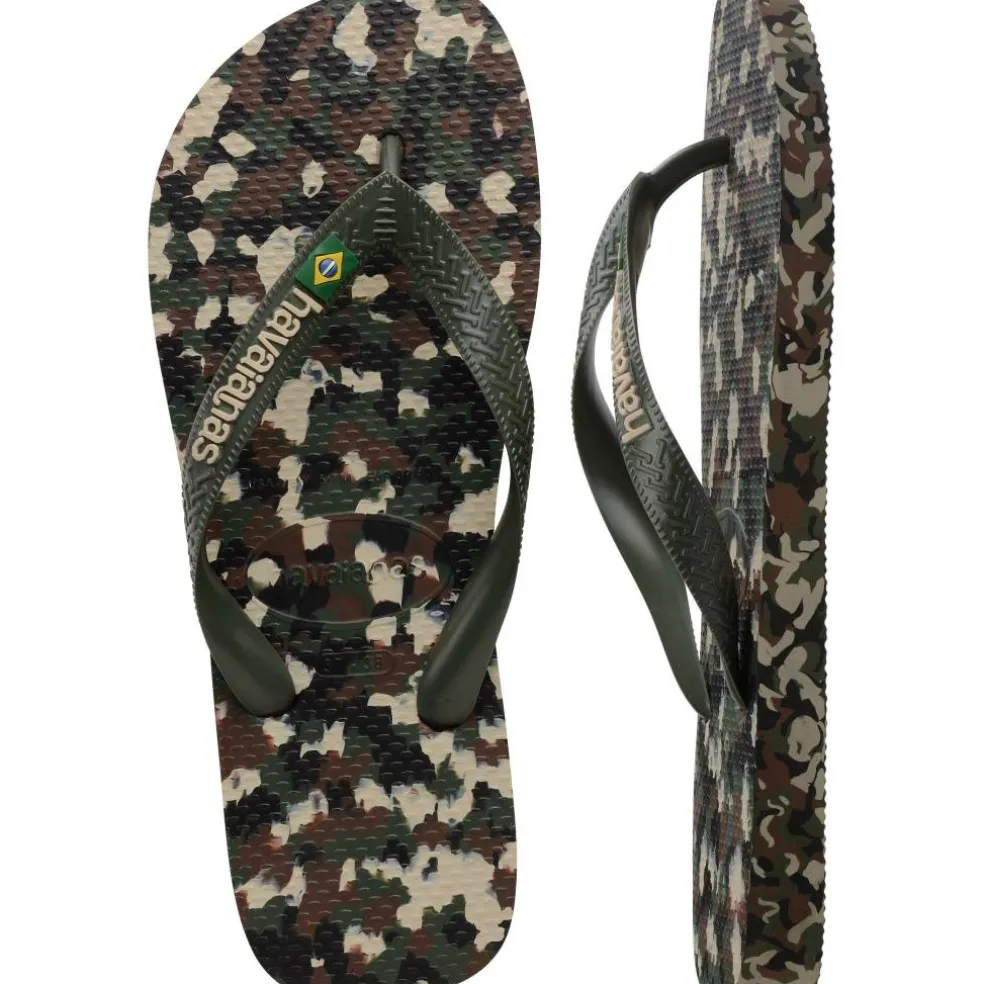 Women's Brasil Tech II Navy Blue Flip Flops