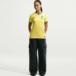 Womens Brazil Home International Football Shirt 2026