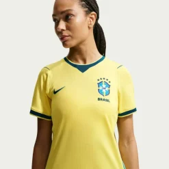 Womens Brazil Home International Football Shirt 2026