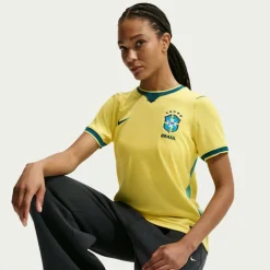 Womens Brazil Home International Football Shirt 2026