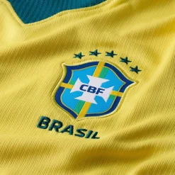 Womens Brazil Home International Football Shirt 2026