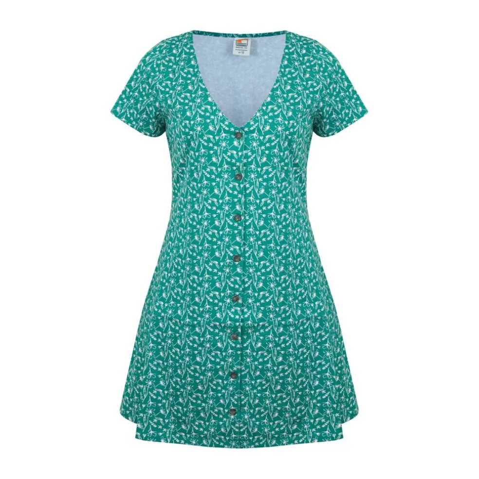 Women's Button-Up Mini Dress
