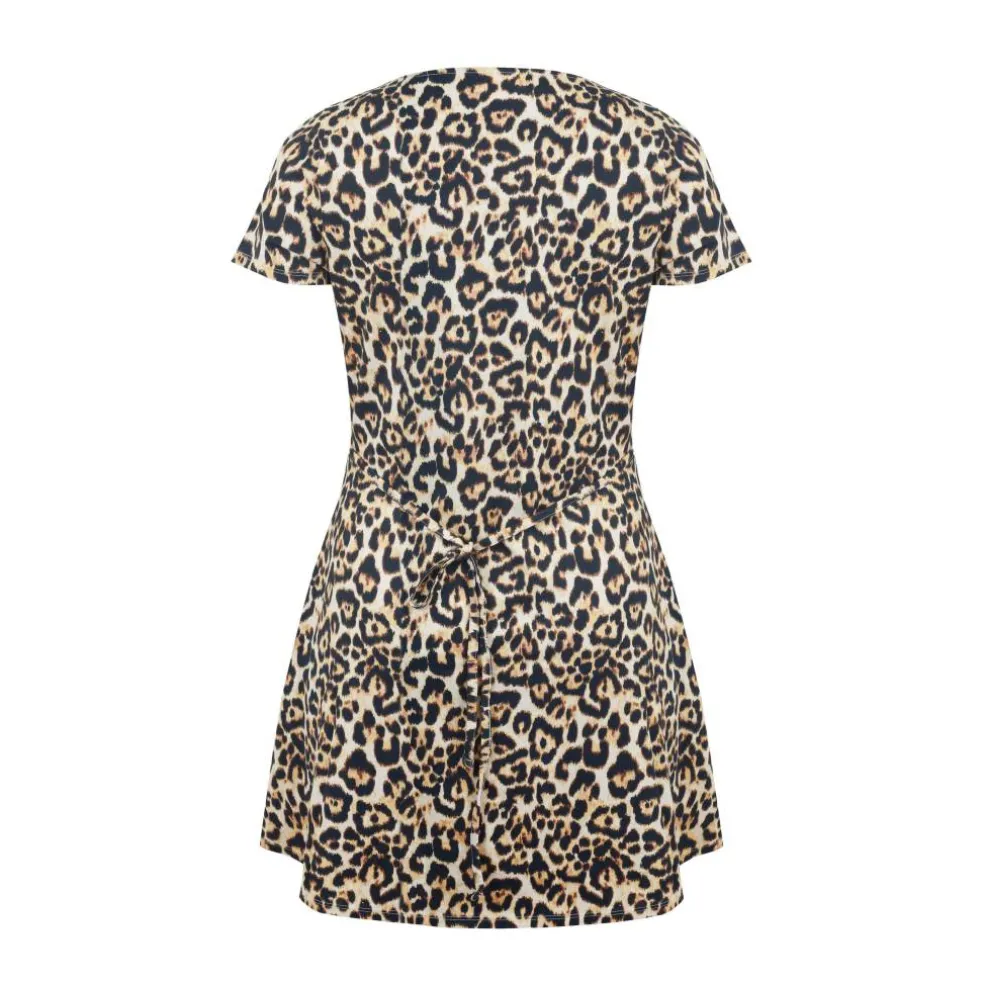 Women's Button-Up Mini Dress