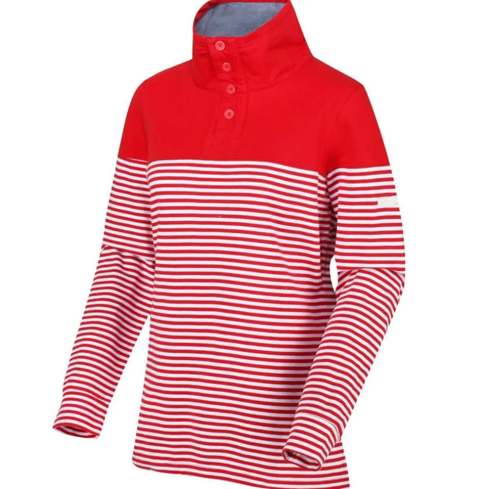 Women's Camiola Striped 1/4 Zip Fleece