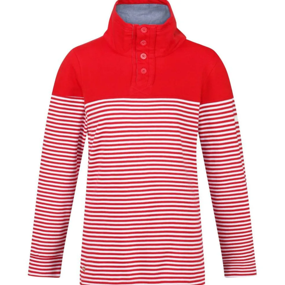 Women's Camiola Striped 1/4 Zip Fleece