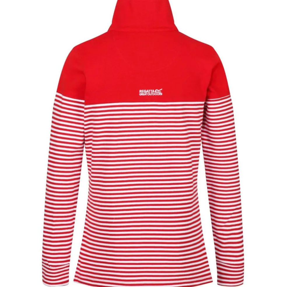 Women's Camiola Striped 1/4 Zip Fleece