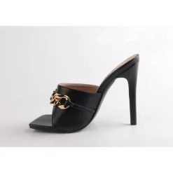 Women's Chain Detail Flat Sandal