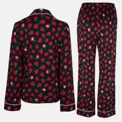 Women's Cherry Long Sleeve Pyjama Set