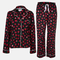 Women's Cherry Long Sleeve Pyjama Set