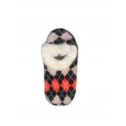 Women's Christmas Jacquard Machine Washable Slipper Socks