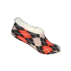 Women's Christmas Jacquard Machine Washable Slipper Socks