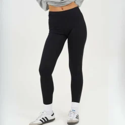 Womens Classic Plain Leggings