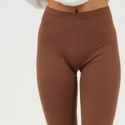 Womens Classic Plain Leggings