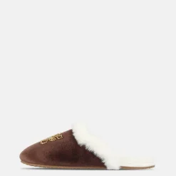Women's Embroidered Mule Slippers