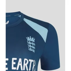 Womens 26/27 England Cricket Short Sleeve Performance T-Shirt