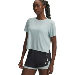 Womens Explor Trail Run Short Sleeve Performance Top