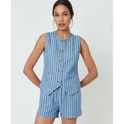 Women's Fifi Button-Front Denim Jacket