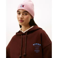 Women's Flag Ribbed Knit Beanie