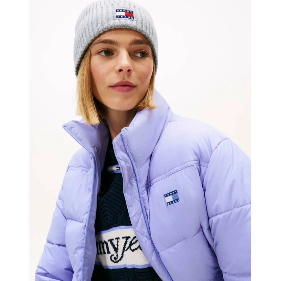 Women's Flag Ribbed Knit Beanie