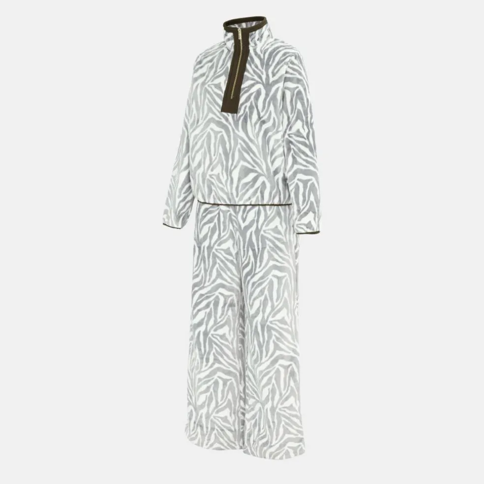 Women's Fleece Pyjama Long-Sleeve Top