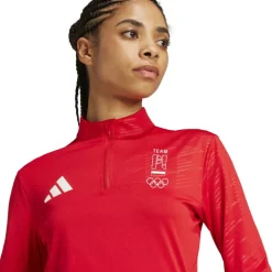 Women's Half Zip Long Sleeve Performance Tracksuit Top