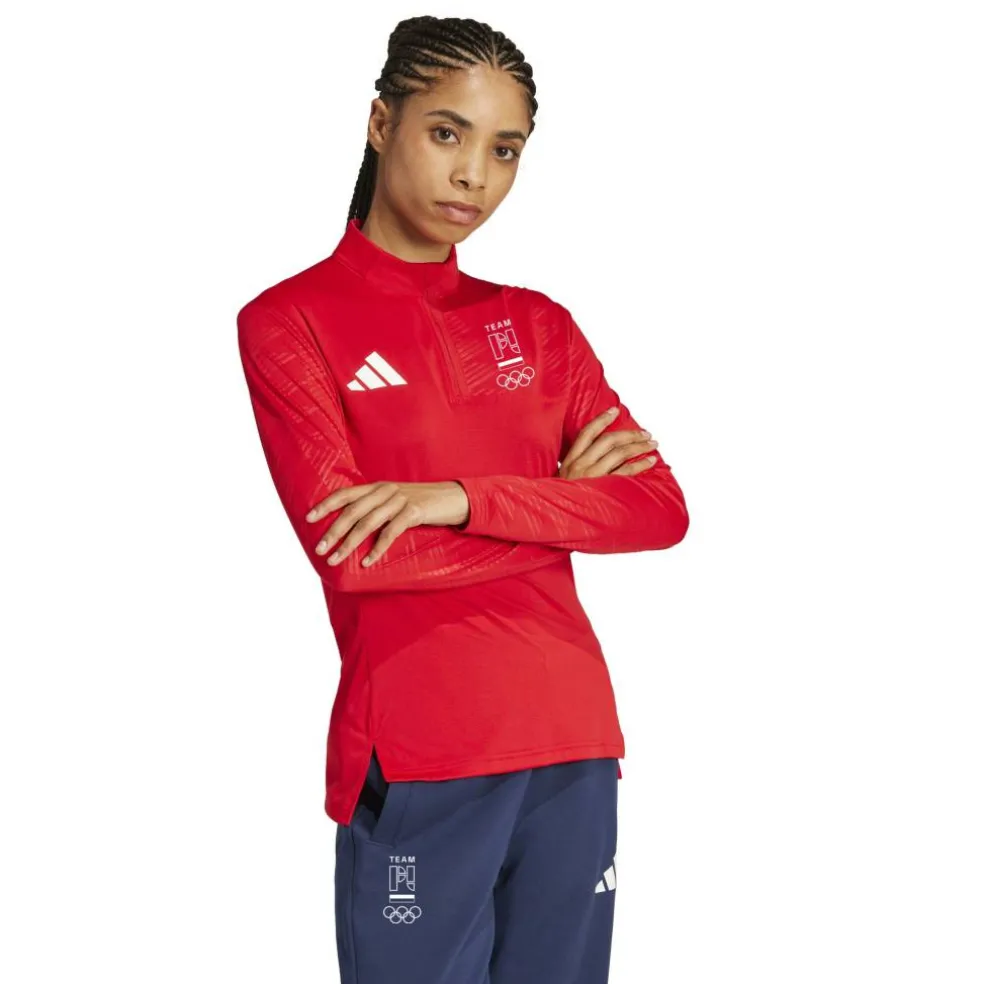 Women's Half Zip Long Sleeve Performance Tracksuit Top