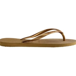 Women's Hav. Slim Bronze Flip Flops