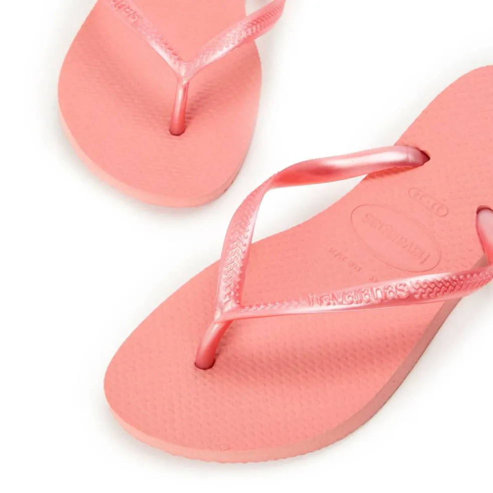 Women's Hav. Slim Bronze Flip Flops