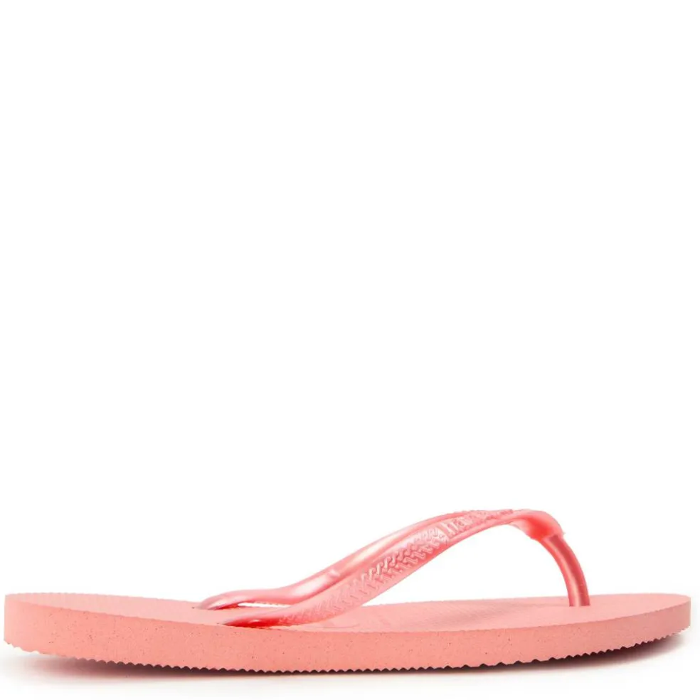 Women's Hav. Slim Bronze Flip Flops