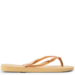 Women's Hav. Slim Bronze Flip Flops