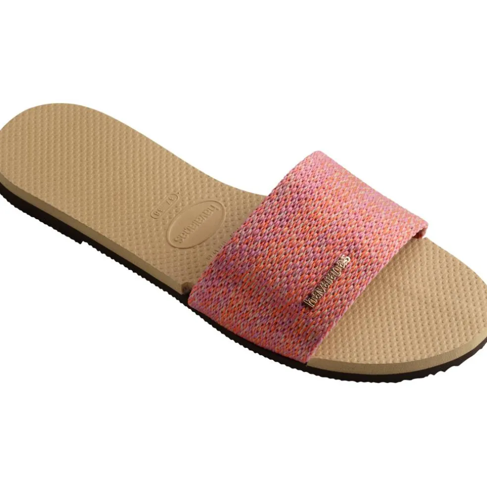 Women's Hav. You Malta Golden Flip Flops