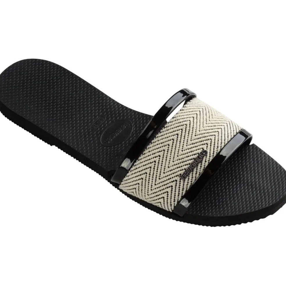 Women's Hav. You Trancoso Premium Black Flip Flops