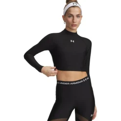 Womens HeatGear® Long Sleeve Performance Gym Top