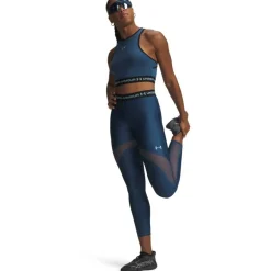 Womens HeatGear® Mesh Performance Gym Legging