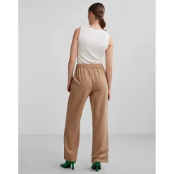 Women's High Waist Wide Straight Leg Trouser