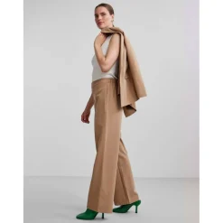Women's High Waist Wide Straight Leg Trouser